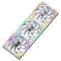 Jungle Leopard Galaxy 120mm PC Reverse Blade Case Fans, ARGB and PWM Cooling by JungleLeopard