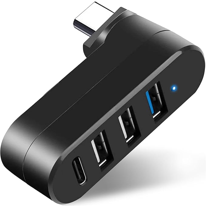 VIENON 4-Port USB C Hub, USB C Adapter Splitter, USB Extender by vienon