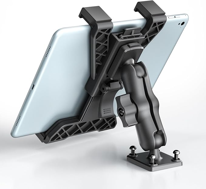 OHLPRO Tablet Holder for Truck, Heavy Duty Drill Base Tablet Car Mount for iPad by OHLPRO