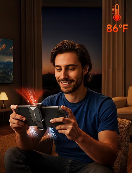 JSAUX Cooling Fan for Nintendo Switch 2, Cool Down Accessories for Switch 2 - Image 7