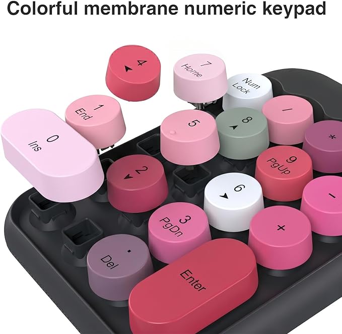 Lomiluskr Cute Wireless Number Keypad - Image 8