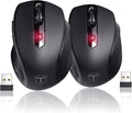 Wireless Mouse, D-09 Computer Mouse USB Cordless Mice by HOTWEEMS
