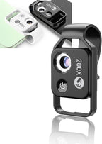 200X Phone Mini Pocket Microscope, Zoom Mobile Phone External Lens, Portable by MakeLifeBetter