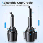 APPS2Car Car Cup Phone Holder Wireless Charger - Image 5