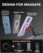 Smolink Tesla Phone Mount, All Metal Strong Magnet Magnetic Phone Holder - Image 3