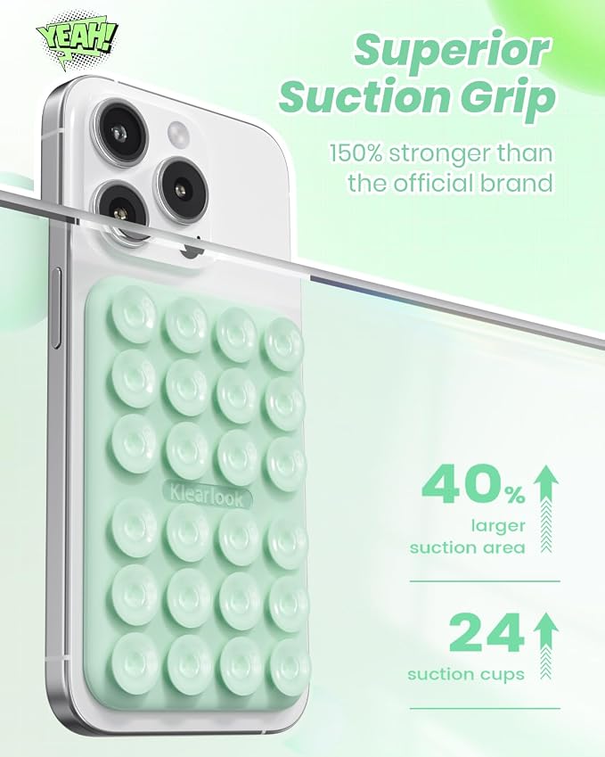Klearlook Magnetic Suction Phone Mount - Image 4
