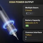 3.7V Precision Electric Screwdriver Set, 50 IN 1 Small Power Magnetic Storage - Image 4