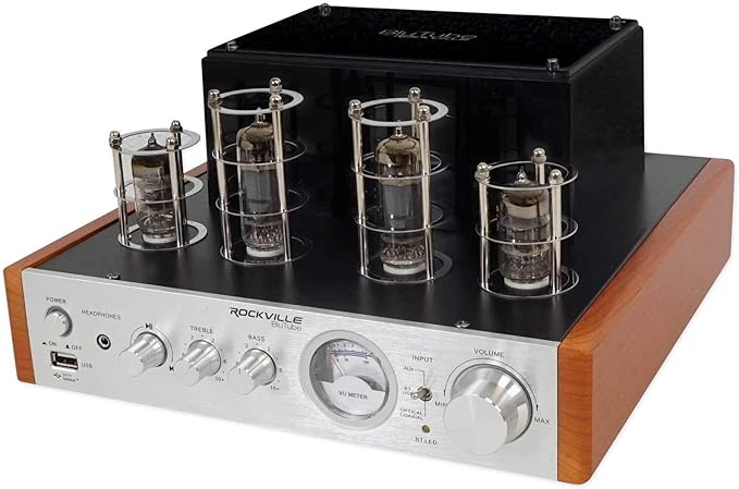 Rockville BluTube WD 70W Tube Amplifier/Home Stereo Receiver, - Image 2