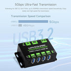 Waveshare 4-Ch USB 3.2 Gen1 HUB, Compatible - Image 5