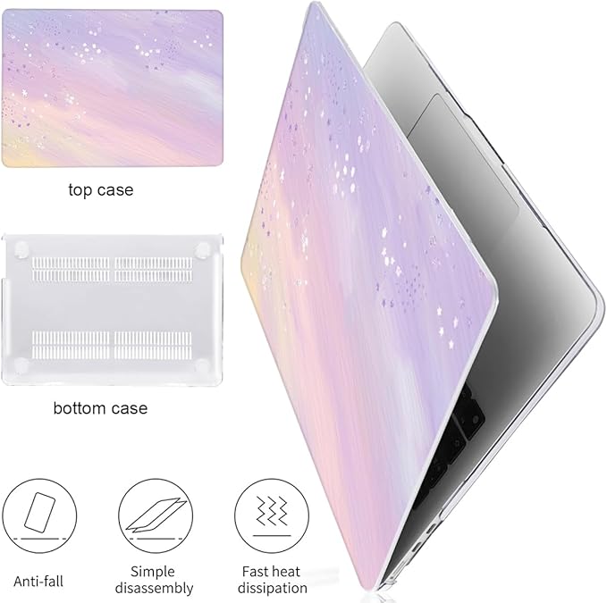 for 2025 M4 MacBook Air 13.6 Inch Case A3240 Fits 2022 2023 A2681 M2 2024 A3113 - Image 4