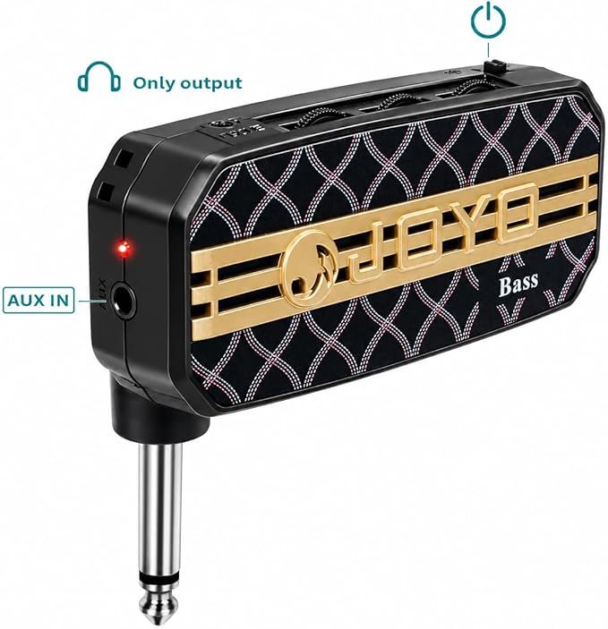 Bass Headphone Amp Portable Mini Practice Amplifier - Image 2
