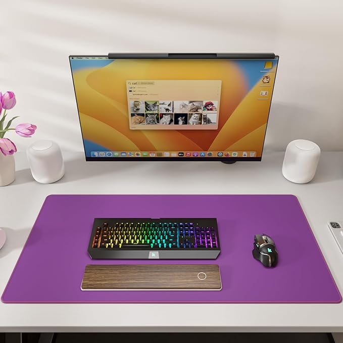 KTRIO Large Gaming Mouse Pad Desk Mat, Superior Micro-Weave Cloth, Non-Slip - Image 6