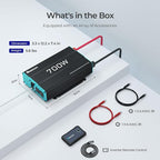 Renogy Inverter P2 700 watt Pure Sine Wave Inverter, Solar Car Power Inverter - Image 8