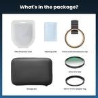 67mm CPL Filter for Phone/DSLR, HD Circular Polarizer Polarizing Filter - Image 7