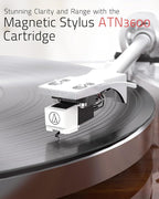 Record Player for Vinyls Turntables Wireless Output Connectivity Belt-Drive 33 - Image 2