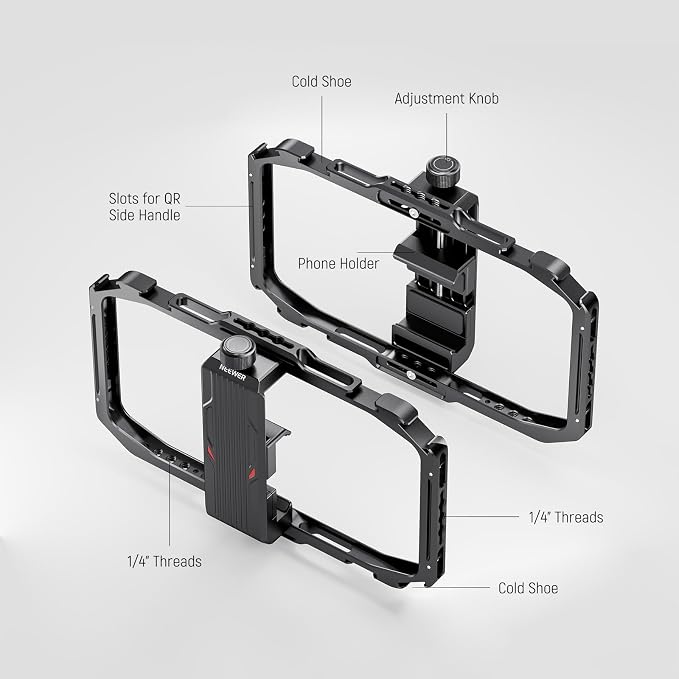 NEEWER Universal Phone Cage, Smartphone Video Rig - Image 5