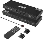 TESmart 8×1 HDMI Switch 8 in 1 Out 4K @ 60Hz HDCP by TESmart
