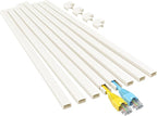Yecaye Beige Cord Hider, One-Cord Channel Cord Cover on Wall, Cable Management by Yecaye