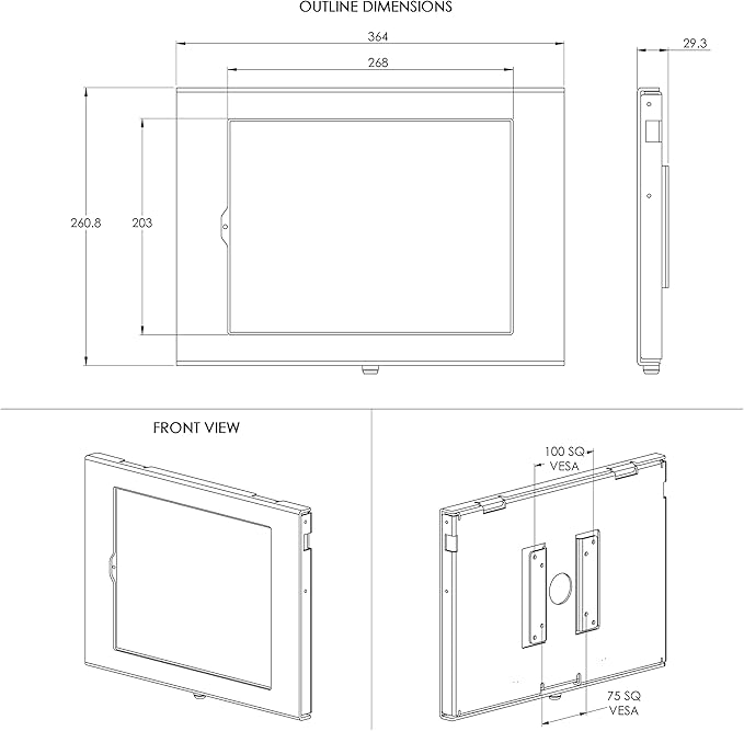 TABcare Locking Security Metal Case - Image 3