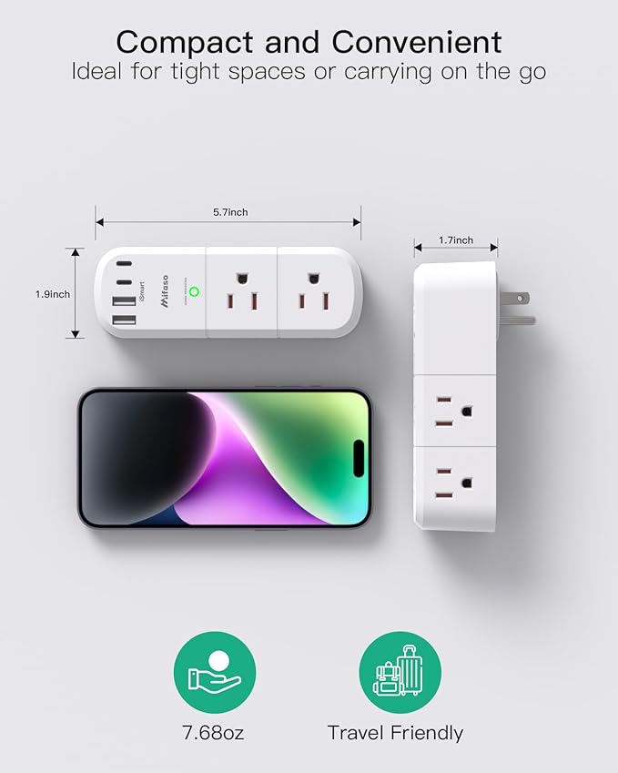 Surge Protector Outlet Extender - Image 6