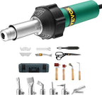 VEVOR Hot Air Plastic Welder, 1600W Hot Air Torch Pistol, 122-1112℉ PVC TPO by VEVOR