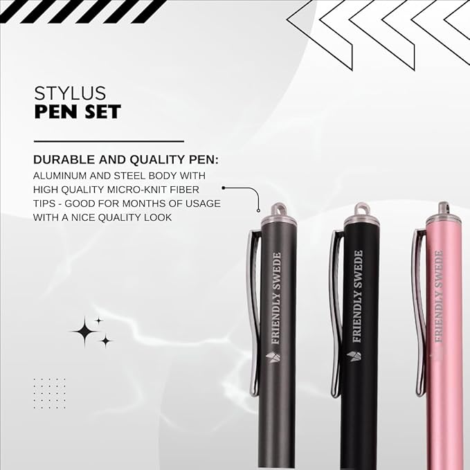 The Friendly Swede Mesh Tip Stylus Pen - Image 3