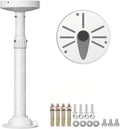 ZT-NET Extendable Pole Mount for Security Surveillance Cameras, Ceiling/Wall by ZT-NET
