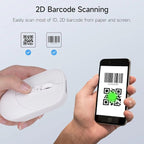 New Wireless Mouse Barcode Scanner, 2-in-1 Design 2D Handheld Barcode Scanner - Image 3