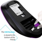 memzuoix 2.4G Wireless Mouse, 1400 DPI Computer Mice - Image 7