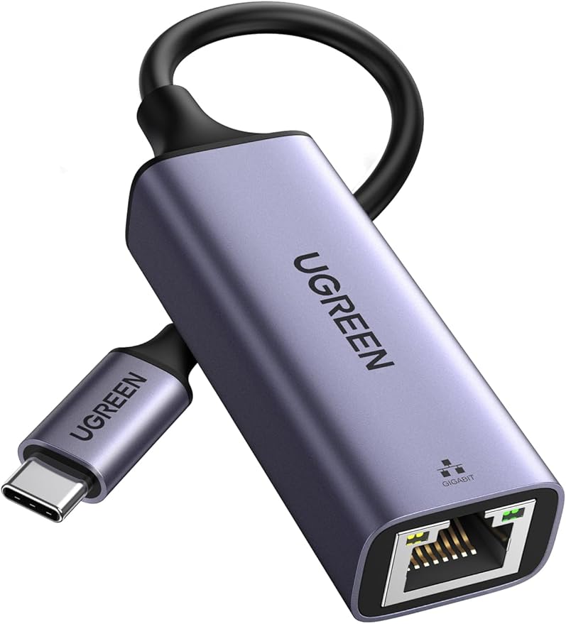 UGREEN USB C to Ethernet Adapter, Plug and Play 1Gbps Ethernet Adapter by UGREEN