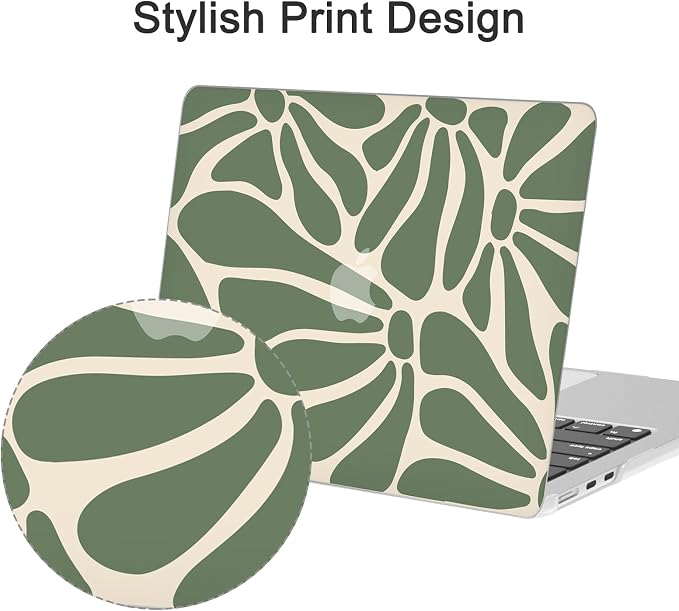 G JGOO Compatible with MacBook Air 13 inch Case 2025 2024 2023 2022 M4 A3240 M3 - Image 7