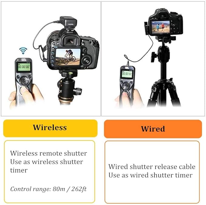 Pixel Wireless Shutter Release Timer Remote Control TW283-90 Compatible - Image 5