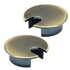 Desk Grommet 1-3/8", Desk Cord Hole Cover, Cable Grommet Metal Zinc Alloy by BOPOREAE
