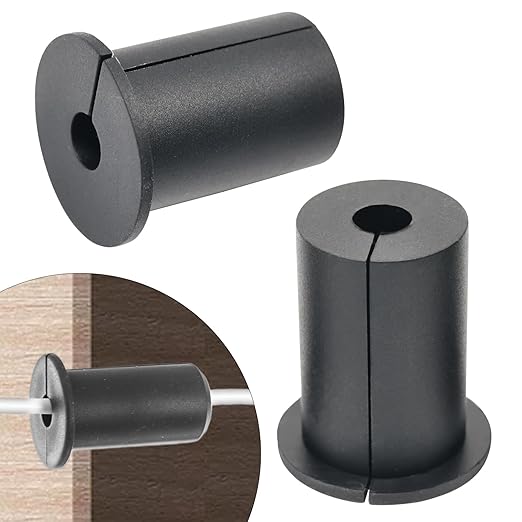 2pc Starlink Cable Grommet 1" Silicone Waterproof Wall Hole Pass Through Split by EASYEAH