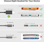 USB C Headphone for Samsung S26 S25 FE S24 A16 A17 Wired Earbuds Magnetic - Image 8