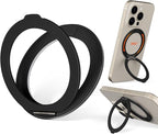 COOLQO Upgraded Magnetic Phone Ring Holder Stand, Super Magnet Cell Phone Grip by COOLQO