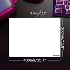 Glass Gaming Mouse Pad, Professional Esport Tempered Glass Mouse Pad - Image 3
