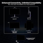KTC 27-inch OLED Gaming Monitor | QHD 2560x1440P | 240Hz 0.03ms GTG | 1.5M:1 - Image 8