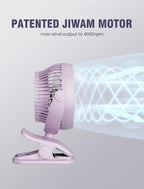 Shinebella AA Battery Powered Clip on Fan - Image 4