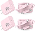 Matsusho iPhone 16 15 Charger Fast Charging 10 FT, 2 Pack 20W USB C Wall Charger by MatsushoUSBCCharger