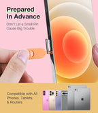 SIM Card Holder Contains Removal Openning Tool Tray Eject Pins 6 Pcs Needle - Image 2