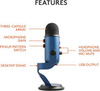 Logitech Creators Blue Yeti USB Microphone - Image 7