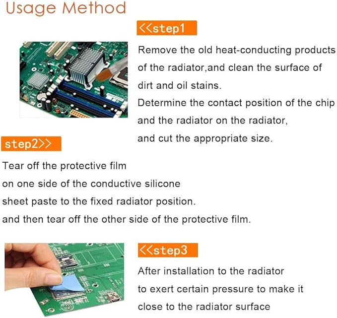 Thermal Pad, Insulated Heat Resistant High Temperature Resistant Silicone Pad - Image 4