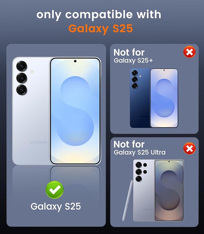 Slim Thin for Samsung Galaxy S25 Case, Compatible - Image 2