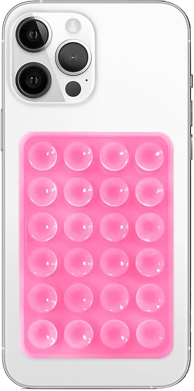 Silicone Suction Phone Case Mount, Non Slip Sticky Phone Grip by Galundge