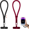 Phone Lanyard, 2 Pack Adjustable Cell Phone Lanyard Strap, Hand Wrist Strap by knIykmr
