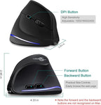 TRELC Wireless Mouse Tri-Mode, Ergonomic Vertical Mouses - Image 5