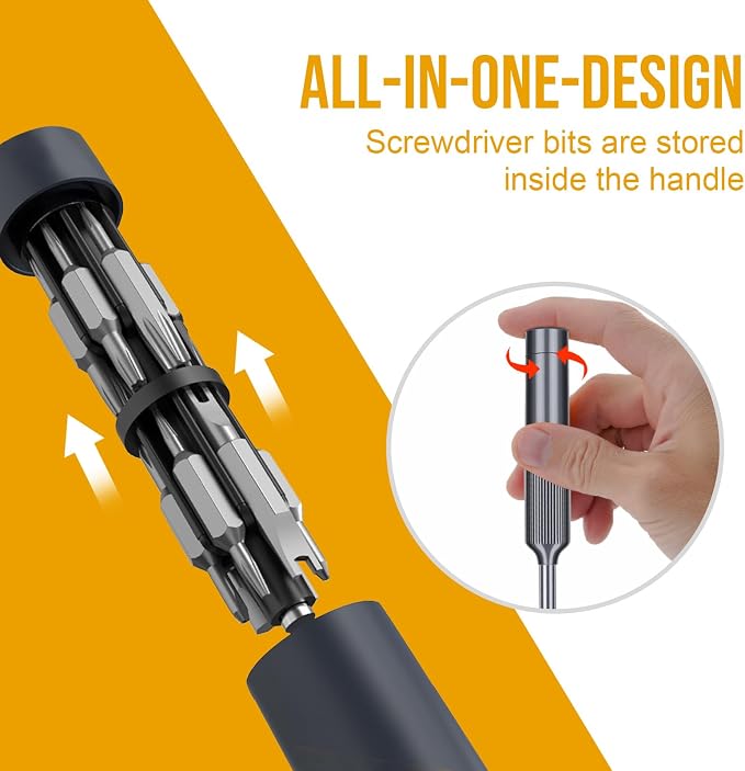 XOOL 27 in 1 Precision Screwdriver Set, Pen Style Mini Screwdriver - Image 2