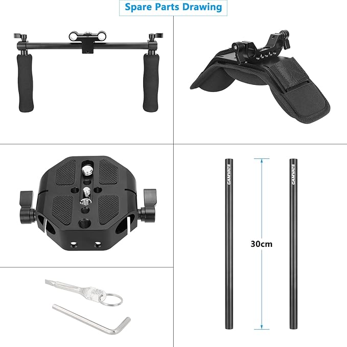 CAMVATE Handheld Shoulder Mount Kit - Image 2
