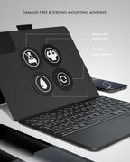 Universal Keyboard Case for 9-11 Inch Tablets, Magnetic Backlit Keyboard - Image 3